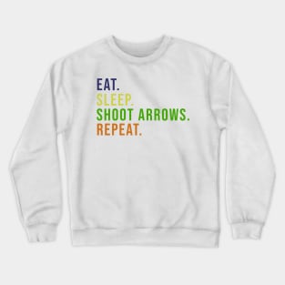 Archery, Archery Lover, Archery Gift Ideas, for archer, bow arrow funny Crewneck Sweatshirt